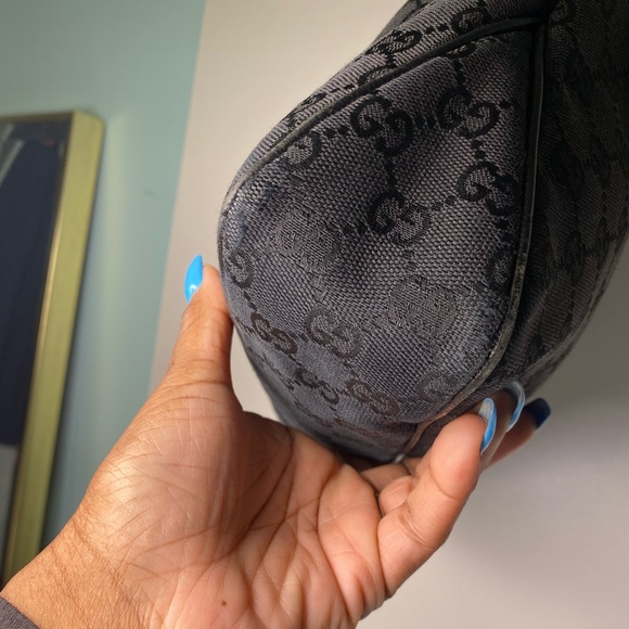 GUCCI Black GG Canvas Eclipse Bag AUTHENTIC - Picture 5 of 16